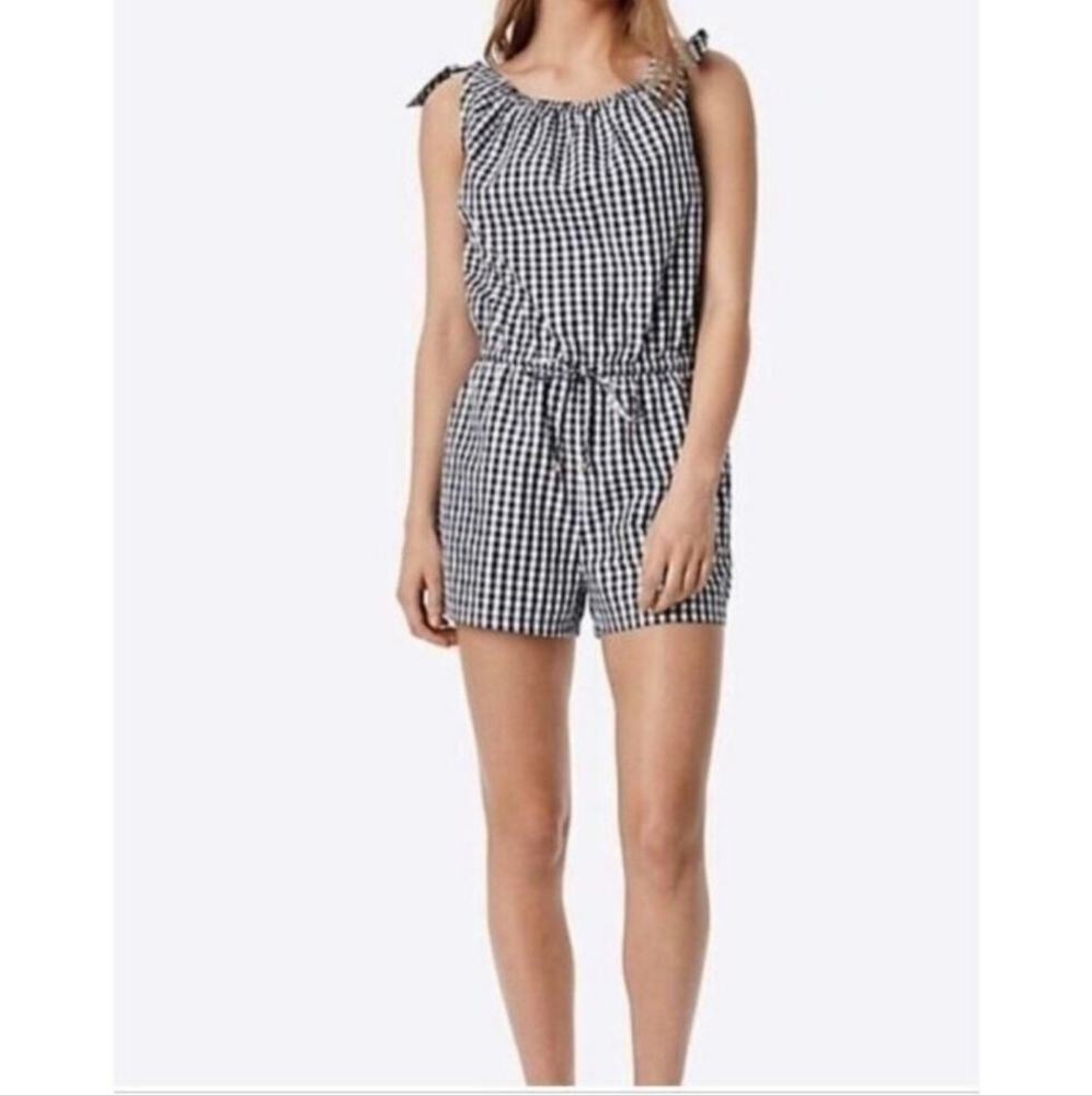 Tory Burch Gingham Romper
